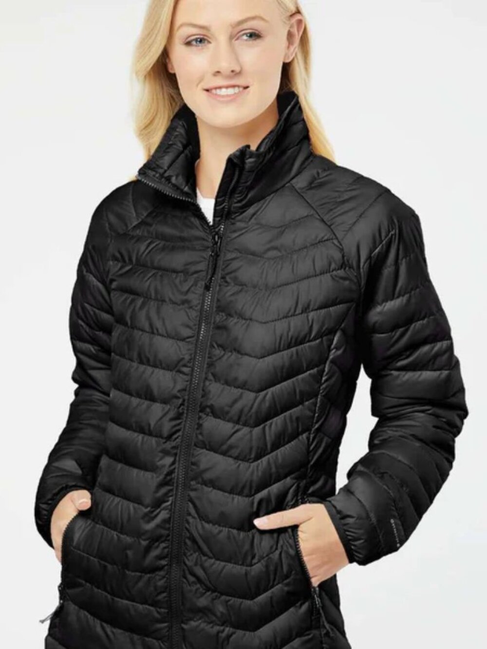 Columbia Women's Puffer Jacket Women's Size  M Black .